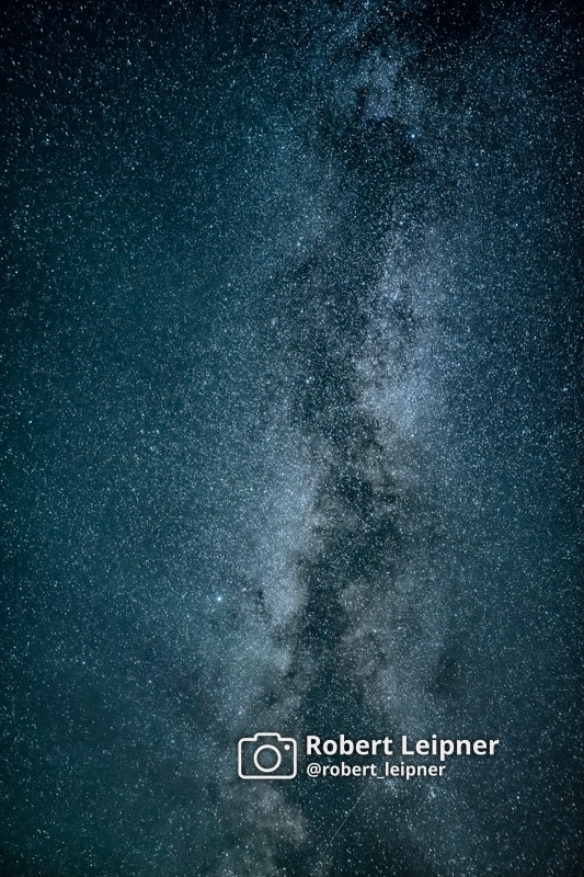 Milchstraße bei klarem Himmel