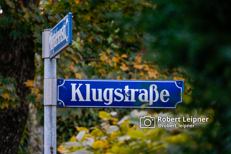 Straßenschild im Stadtviertel Gern
