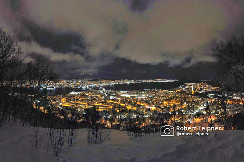 Stadpanorma von Tromso (Tromsø)
