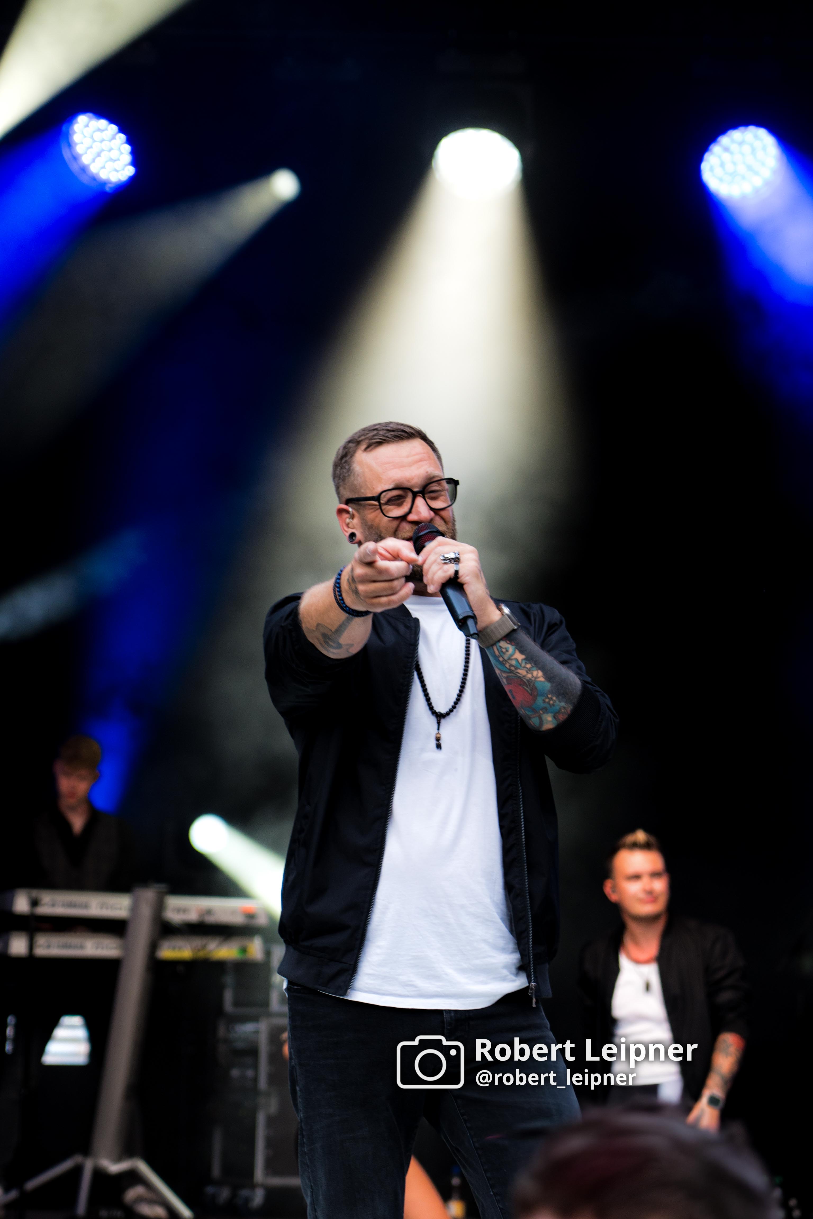 Sänger der Partyband VIPs