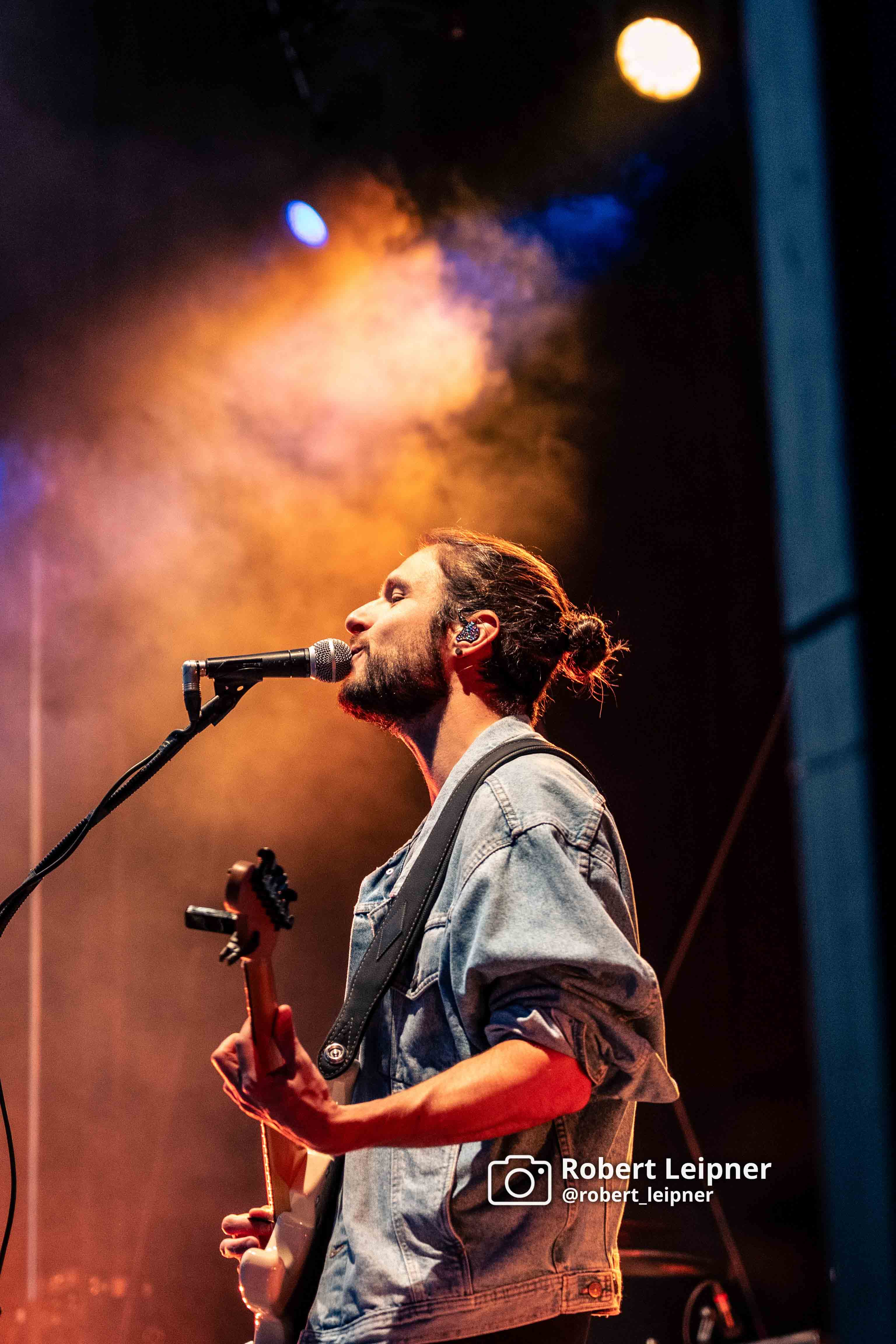 Gitarrist beim Sommer Sonne Alaaf in Paderborn