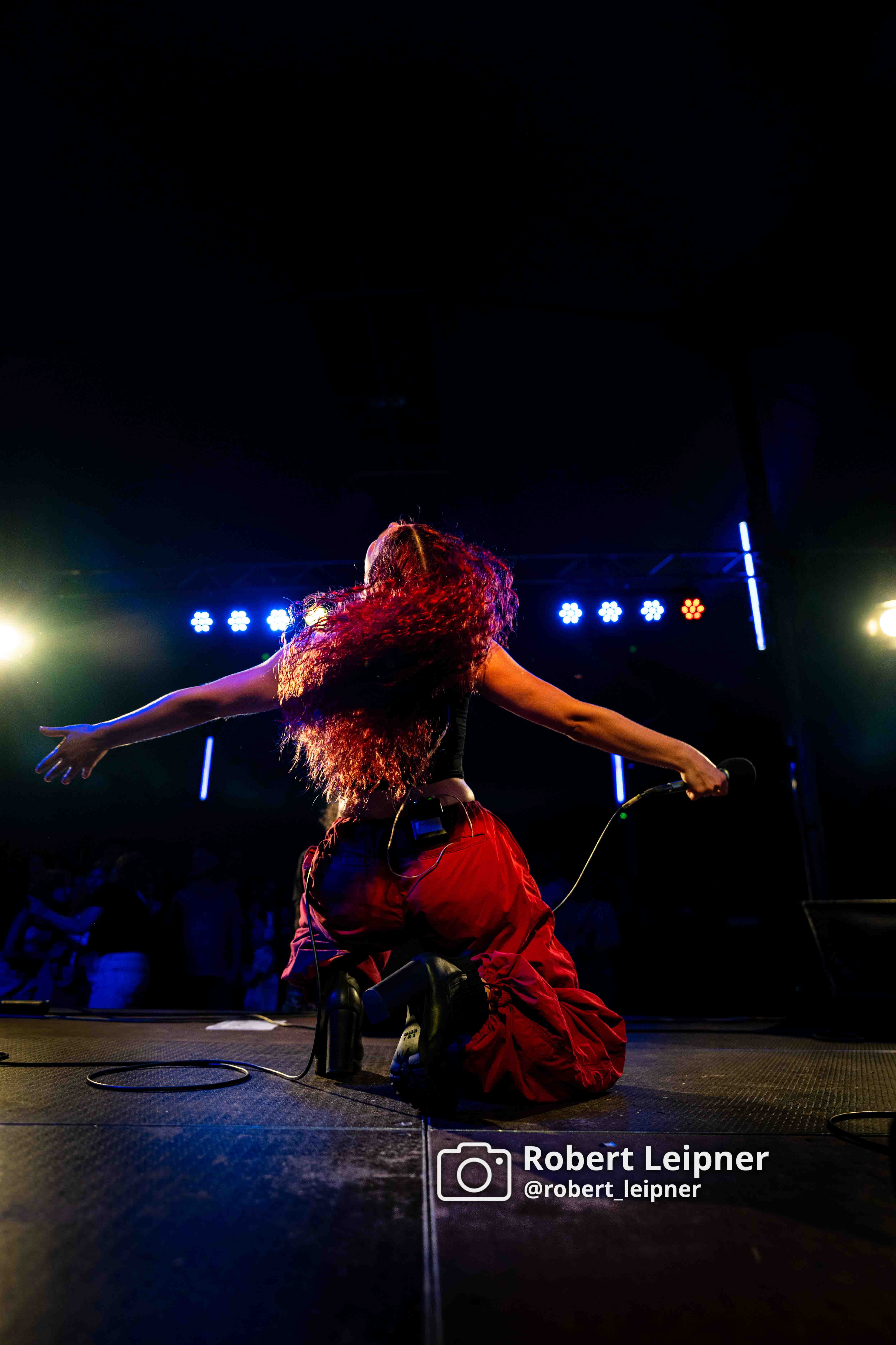 Sängerin auf dem Festival Umsonst und draußen in Stuttgart-Vaihingen