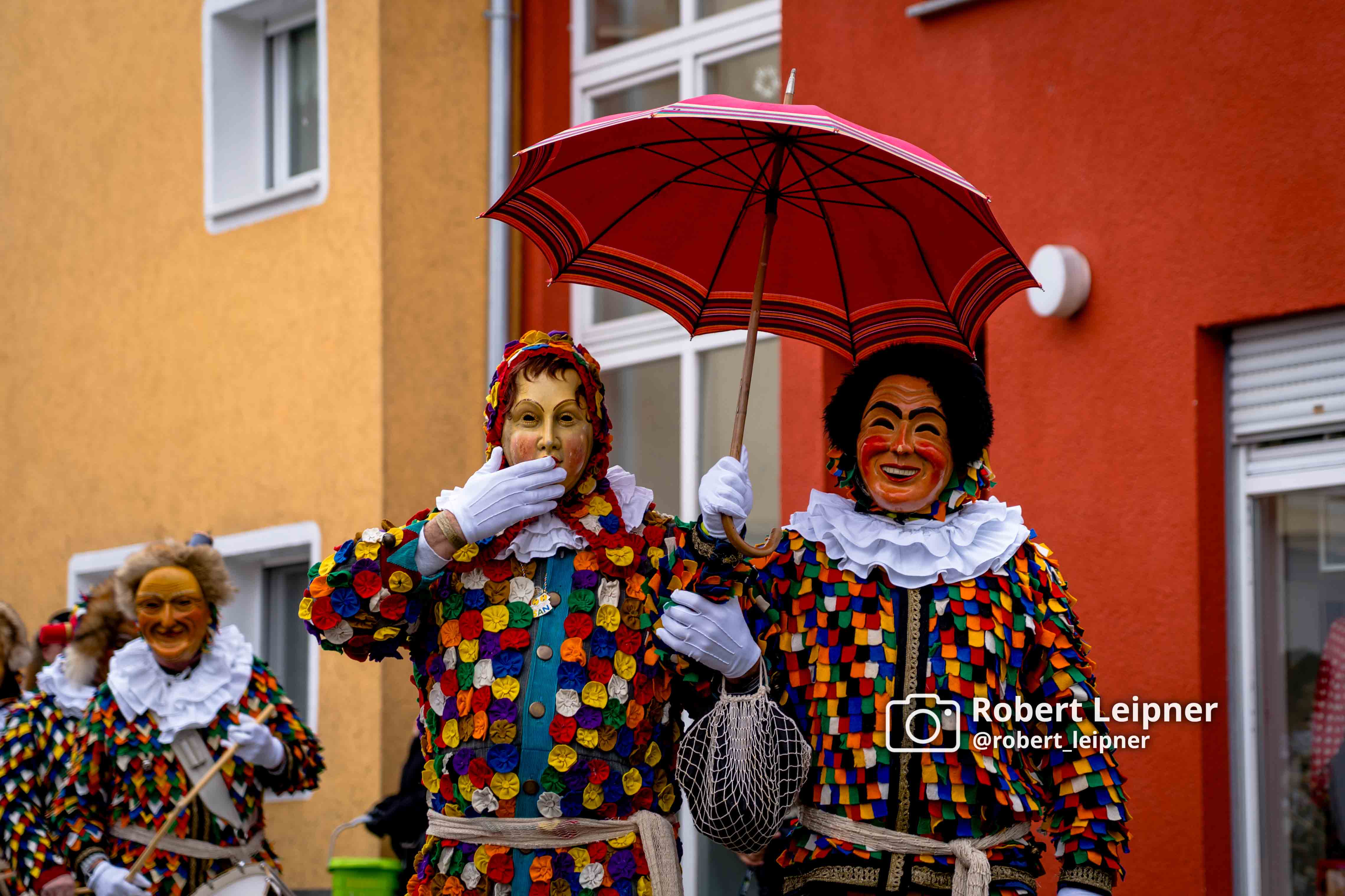 Umzug an der Fasnet in Bad Saulgau