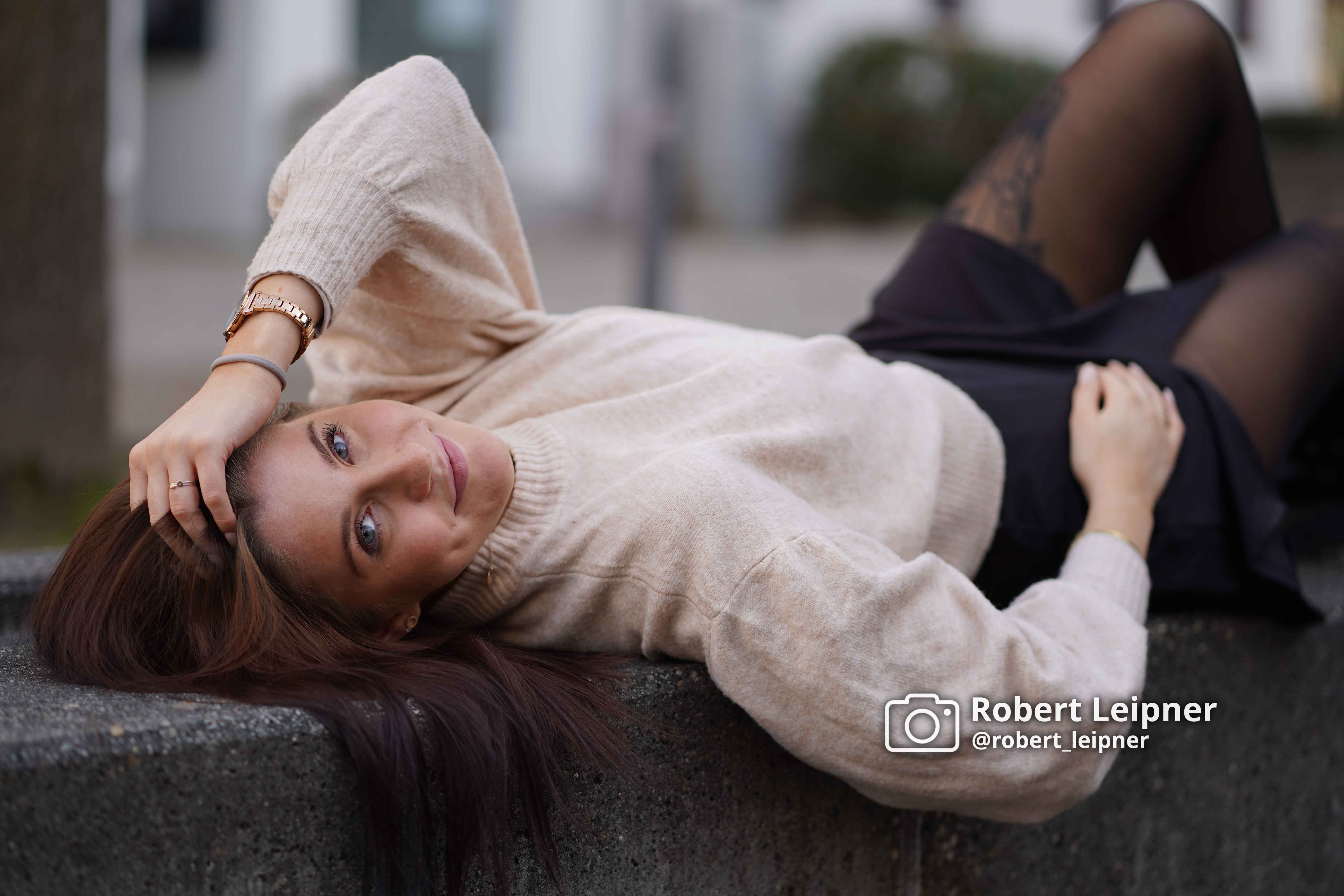 liegendes Model in Kirchheim an der Teck